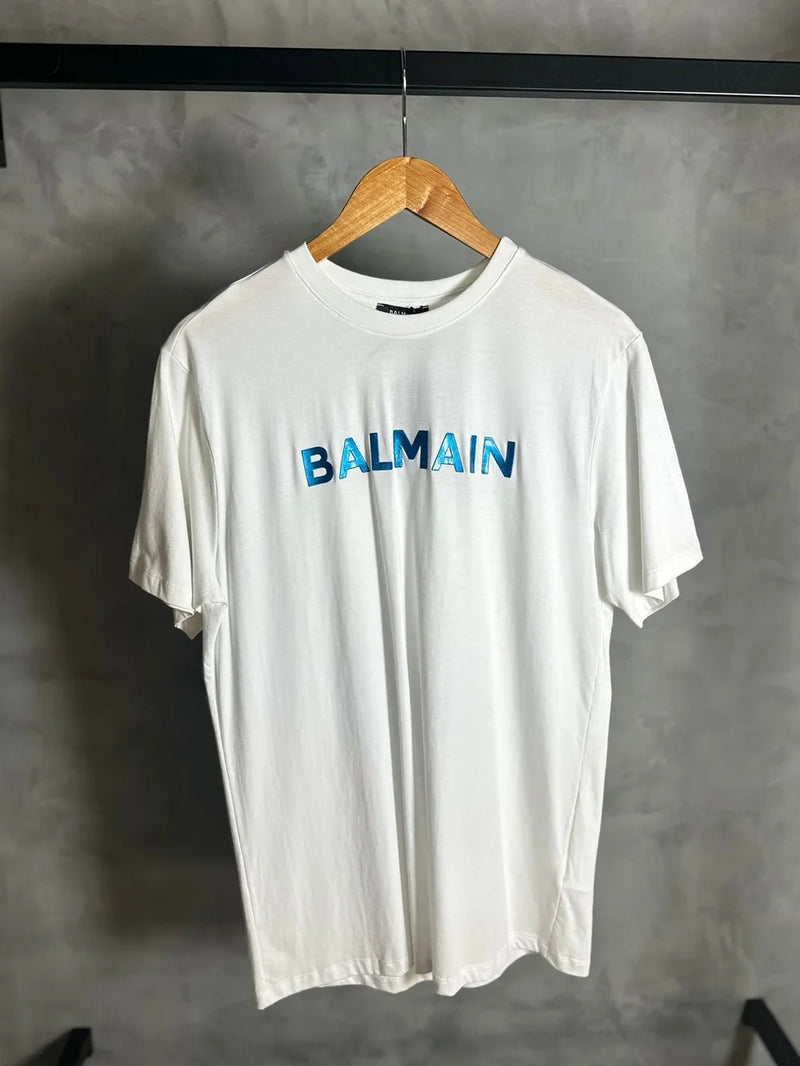 CAMISETA BALMAIN ESTAMPA EMBORRACHADA