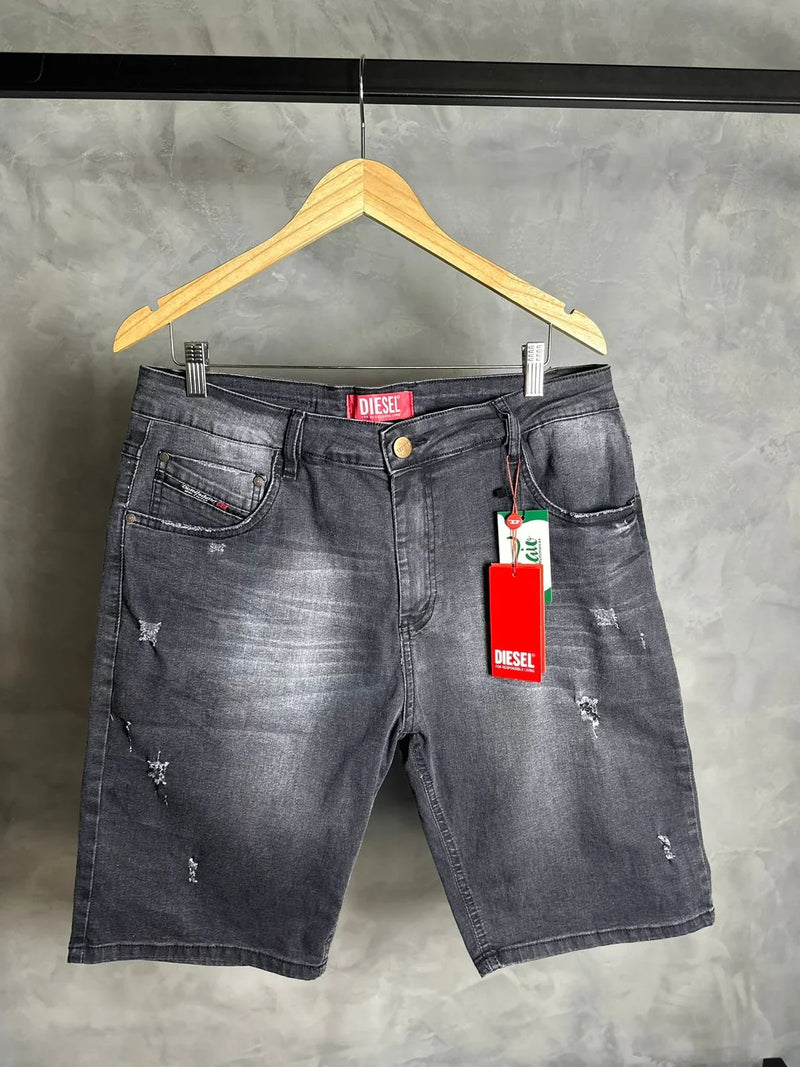 BERMUDA JEANS CINZA DIESEL